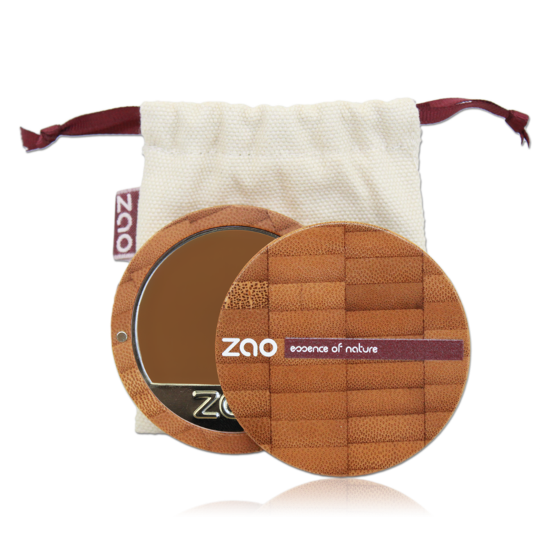 Zao Fond de Teint Compact Peaux Foncées
