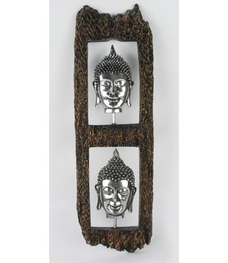 Fine Asianliving Buddha Head Wall Decoration