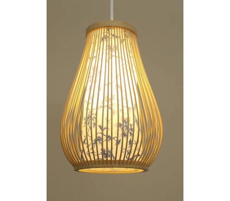 Fine Asianliving Deckenleuchte Bambus Lampe Handgefertigt - "Chloe