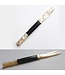 Vietnamese Cocktail stick mother of pearl and ebonywood