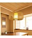 Bamboo Lampshade Pendant Light Handmade - Noelle D50xH30cm