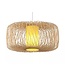 Fine Asianliving Lampe á Suspension en Bambou Abat-Jour Fait Main - Noelle L50xP50xH30cm