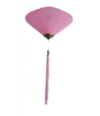 Fine Asianliving Lampada Cinese Rosa Seta D40xH25cm