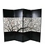 Chinese Room Divider 6 Panel Birds Hand-Carved W240xH185cm