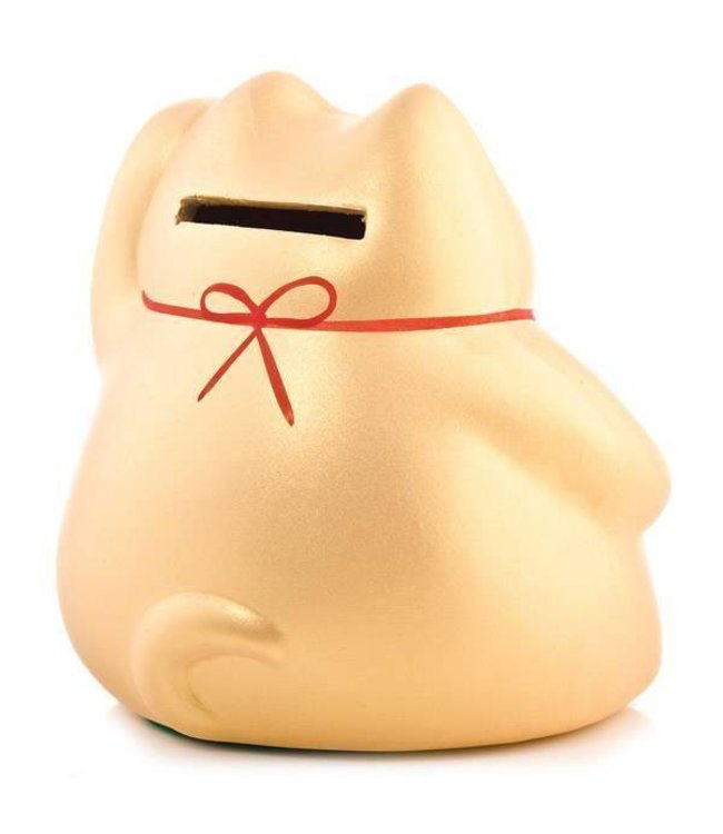 Lucky Cat Maneki Neko Gold - Better Fortune