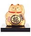 Winkekatze Maneki Neko Gold - Glücksfall