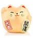 Lucky Cat Maneki Neko Small - Better Fortune Gold 5.5 cm