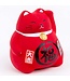 Lucky Cat Maneki Neko Red