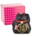 Lucky Cat Maneki Neko Black - Against Bad Luck