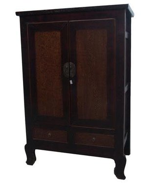 Fine Asianliving Antique Chinese Wedding Cabinet W115xD67xH183cm