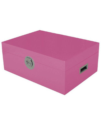 Fine Asianliving Caja Cofre de Almacenamiento Tailandés Rosa