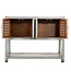 Mesa Consola China Aspecto Antiguo Gris An109xP80xAl86cm