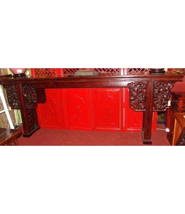 Table d'Autel Console Chinoise Ancien
