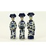 Chinesische Kaiserin Porzellanfigur Drei Konkubinen Qing Dynastie Statuen Handgefertigtes Set/3