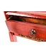 Antiker Chinesischer Roter Tisch für Waschbecken B42xH153xT52cm
