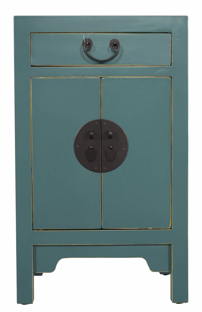 Fine Asianliving Chinese Bedside Table Nightstand Cabinet