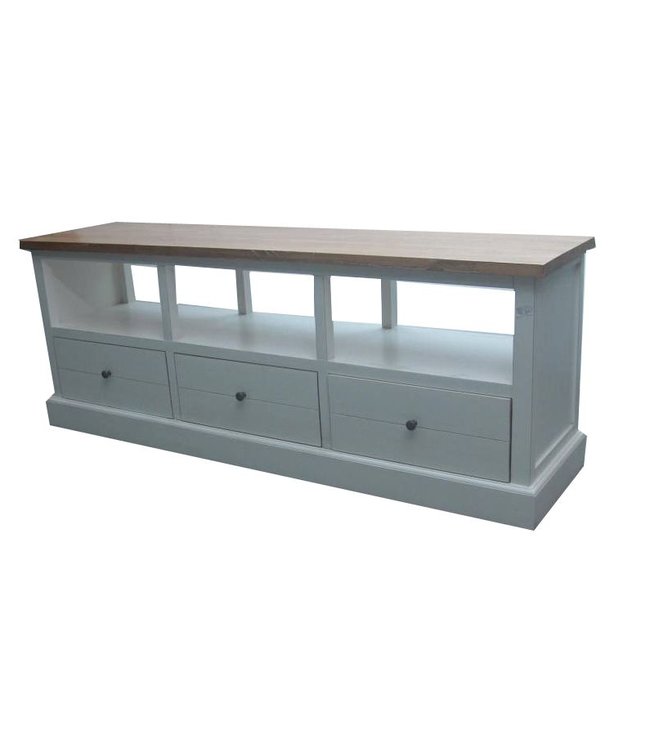 Mueble de Televisión Chino Blanco Modern An160xP40xAl60cm