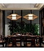 Bamboo Pendant Lamp Ceiling Lampshade Handmade - Sienna W60xD60xH25cm