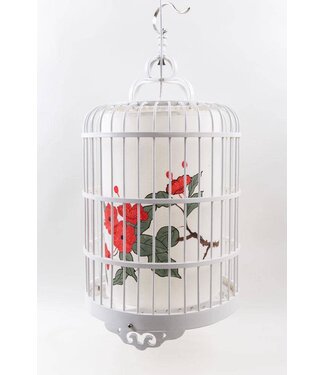 Fine Asianliving Chinese Bird Cage Pendant Lamp W53xD53xH96cm