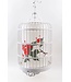 Lampe á Suspension Chinois Volière L53xP53xH96cm