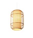 Bamboo Lampshade Pendant Light Handmade - Dior D35xH50cm