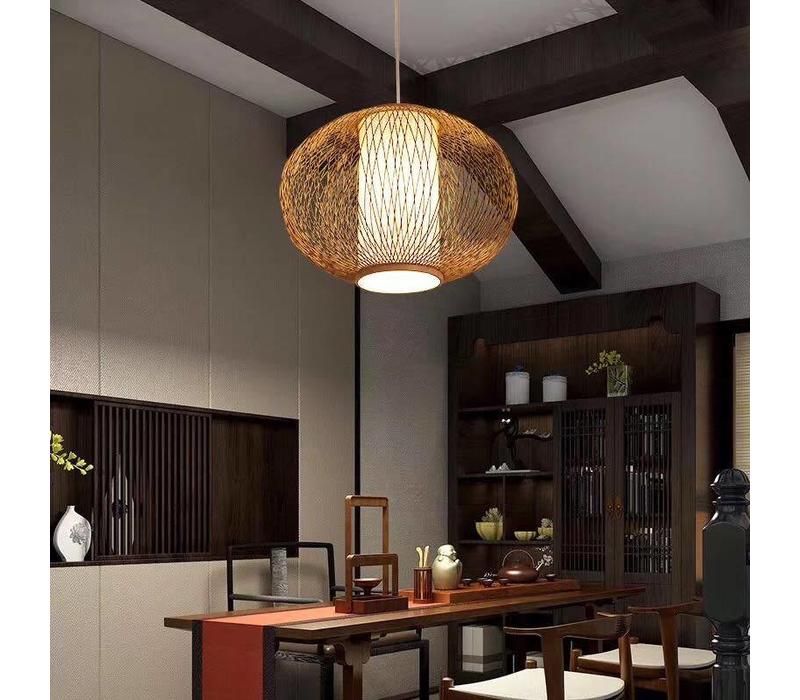 Fine Asianliving Ceiling Light Bamboo Lampshade Handmade Sophia