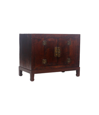 Fine Asianliving Antique Chinese Cupboard Brown Pattern - Shanxi, China