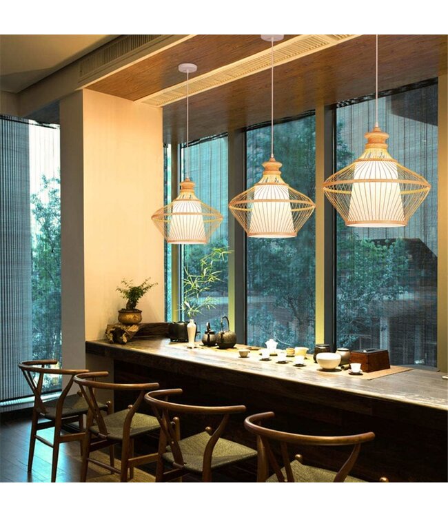 Bamboe Hanglamp Handgemaakt - Ophelia