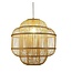 Fine Asianliving Lampe á Suspension en Bambou Fait Main - Evon L50xP50xH60cm