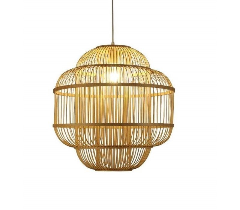 Fine Asianliving Ceiling Light Bamboo Lampshade Handmade Evon