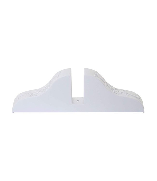 Support de Diviseur Paravent Blanc - 1 Pièce L30xP2xH10cm