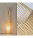 Bamboo Braided Floor Lamp - Nora W25xD25xH158cm