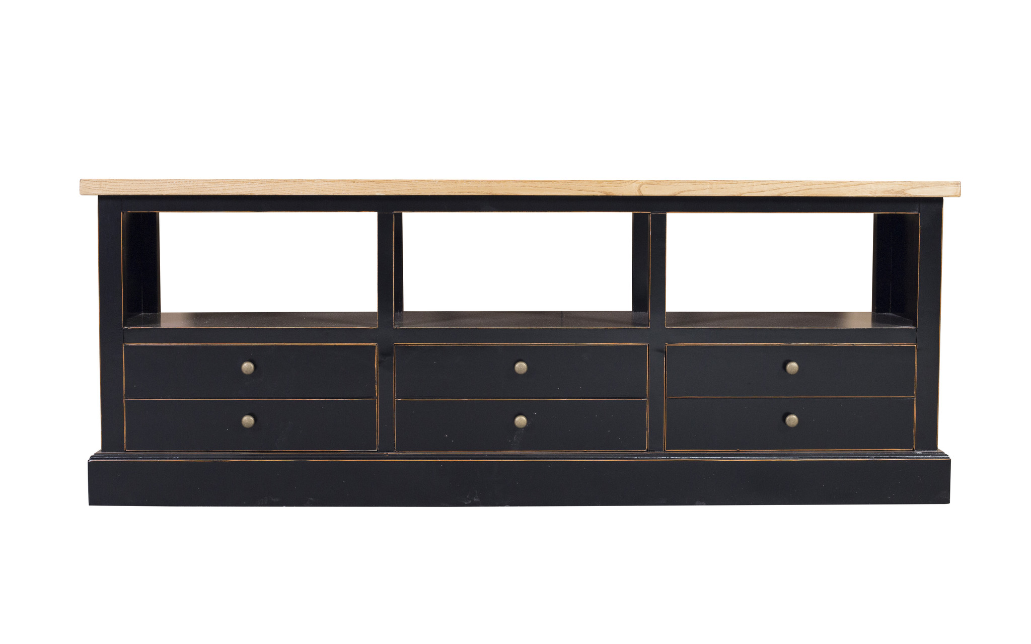 Fine Asianliving Chinese Tv Cabinet Cupboard Black Drawers Modern