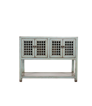 Fine Asianliving Chinese Console Table Grey Antique Look W109xD80xH86cm
