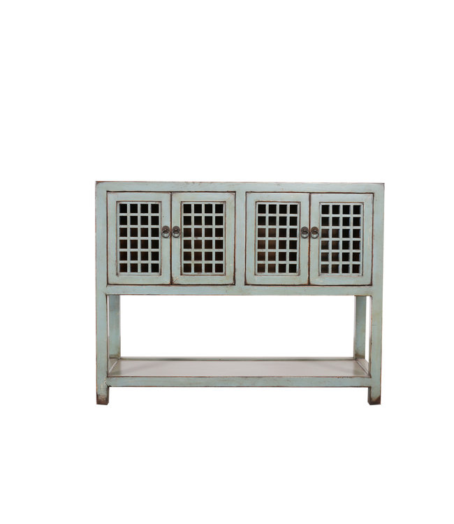 Chinese Sidetable Grijs B109xD80xH86cm