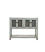 Mesa Consola China Aspecto Antiguo Gris An109xP80xAl86cm