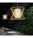 Lámpara de Techo Colgante de Bambú - Naomi D40xH35cm