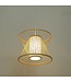 Deckenleuchte Bambus Lampe Handgefertigt - Naomi D40xH35cm