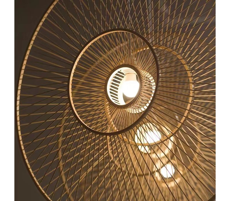 Bamboe Hanglamp Handgemaakt - Grace D90cm