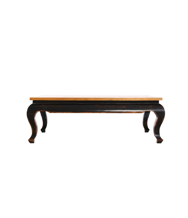 Chinese Salontafel Zwart B130xD80xH45cm