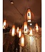 Bamboo Lampshade Pendant Light Handmade - Amber D38xH55cm
