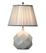 Fine Asianliving Lampada da Tavolo Cinese in Porcellana con Paralume Arte L23xP23xA53cm