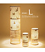 Lampadaire Chinois en Bambou Fait Main - Sylvie D28xH100cm