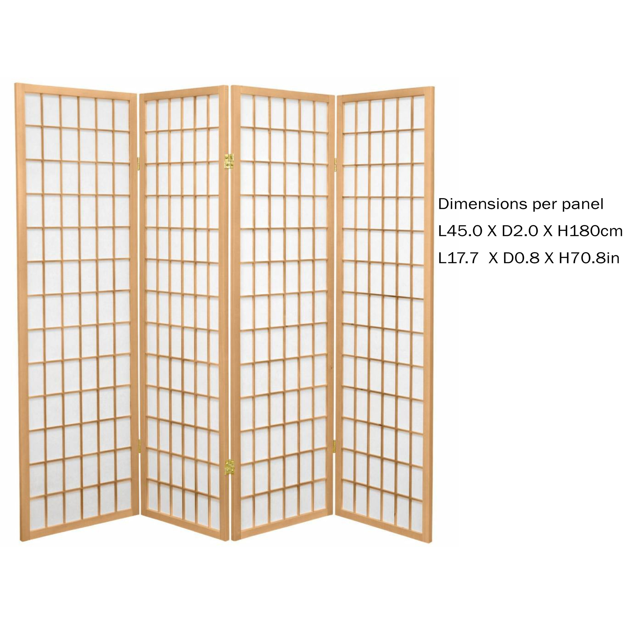 Biombo Japonés De 3 Paneles – Separador De Habitación Con Papel De Arroz Shoji, 135x180 Cm, Estilo Zen