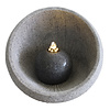 Fine Asianliving Zimmerbrunnen Sandstein Kugel in der Schüssel 29.7x29x26.8cm