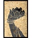 Oriental Painting Buddha Hand Lotus W60xD90cm