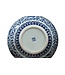 Große Chinesische Vase Porzellan Blau Weiß Drache Handbemalt D21xH53cm