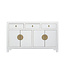 Buffet Chinois Blanc - Orientique Collection L140xP35xH85cm