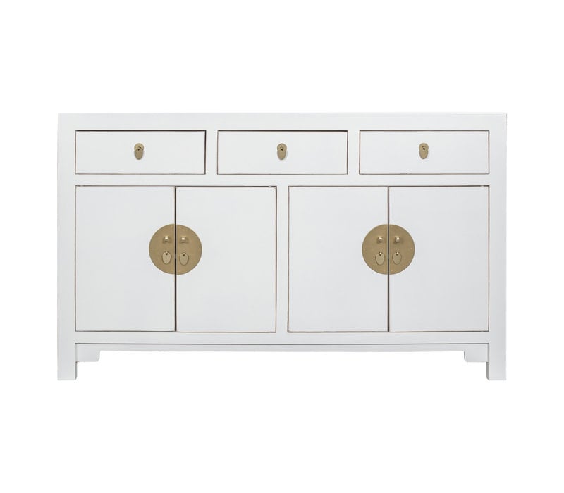 Chinese Sideboard Snow White - Orientique Collection W140xD35xH85cm