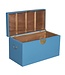 Caja Cofre de Almacenamiento Chino Antiguo Azul Cielo - Orientique Colección A90xP45xA50cm